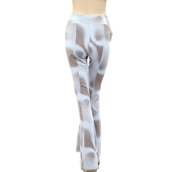Out From Under Urban Outfitters Aria Seamed Flare Pants Print Assorted M - Picture 7 of 9